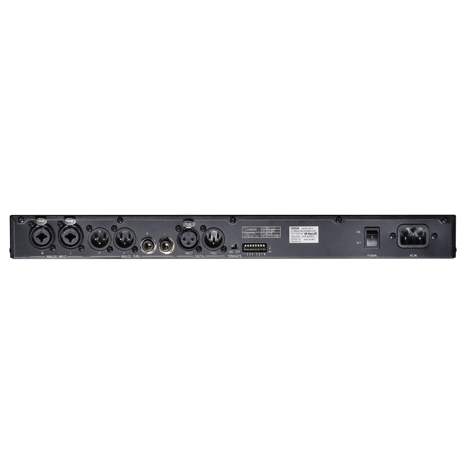FOSTEX RM-3 - SYSTEM GŁOŚNIKÓW Z MONTAŻEM RACK - obrazek 2