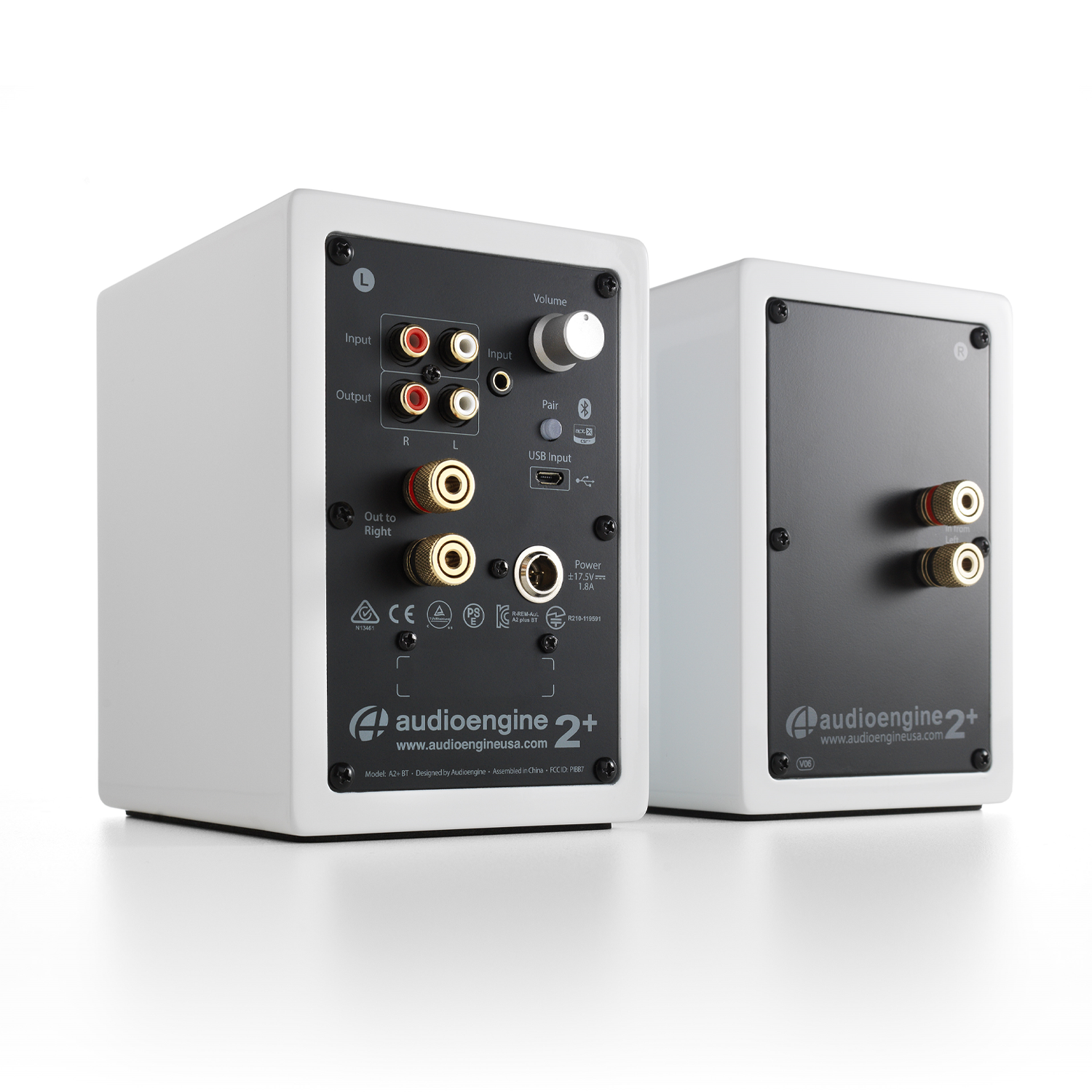 AUDIOENGINE A2+ BT GŁOSNIKI AKTYWNE BLUETOOTH - obrazek 6