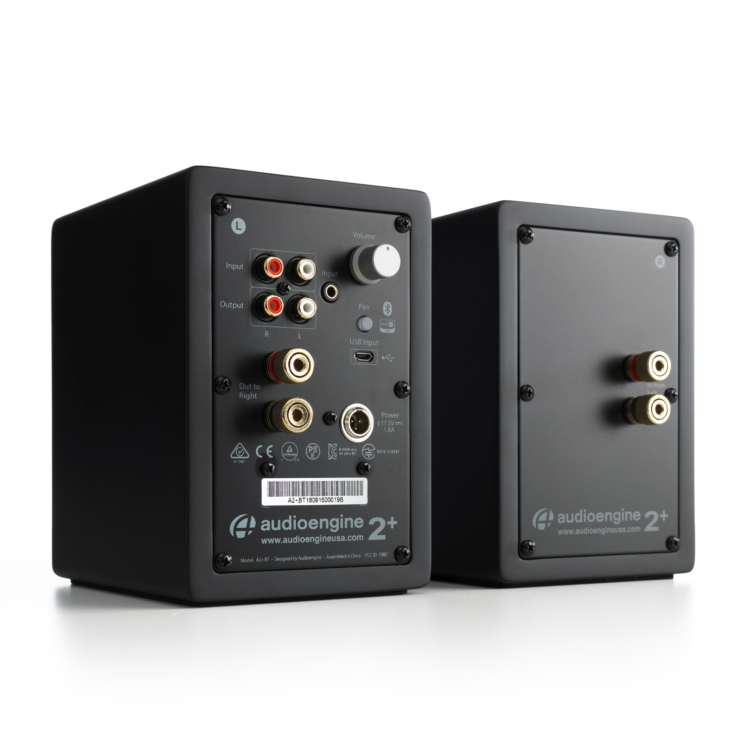 AUDIOENGINE A2+ BT GŁOSNIKI AKTYWNE BLUETOOTH - obrazek 2