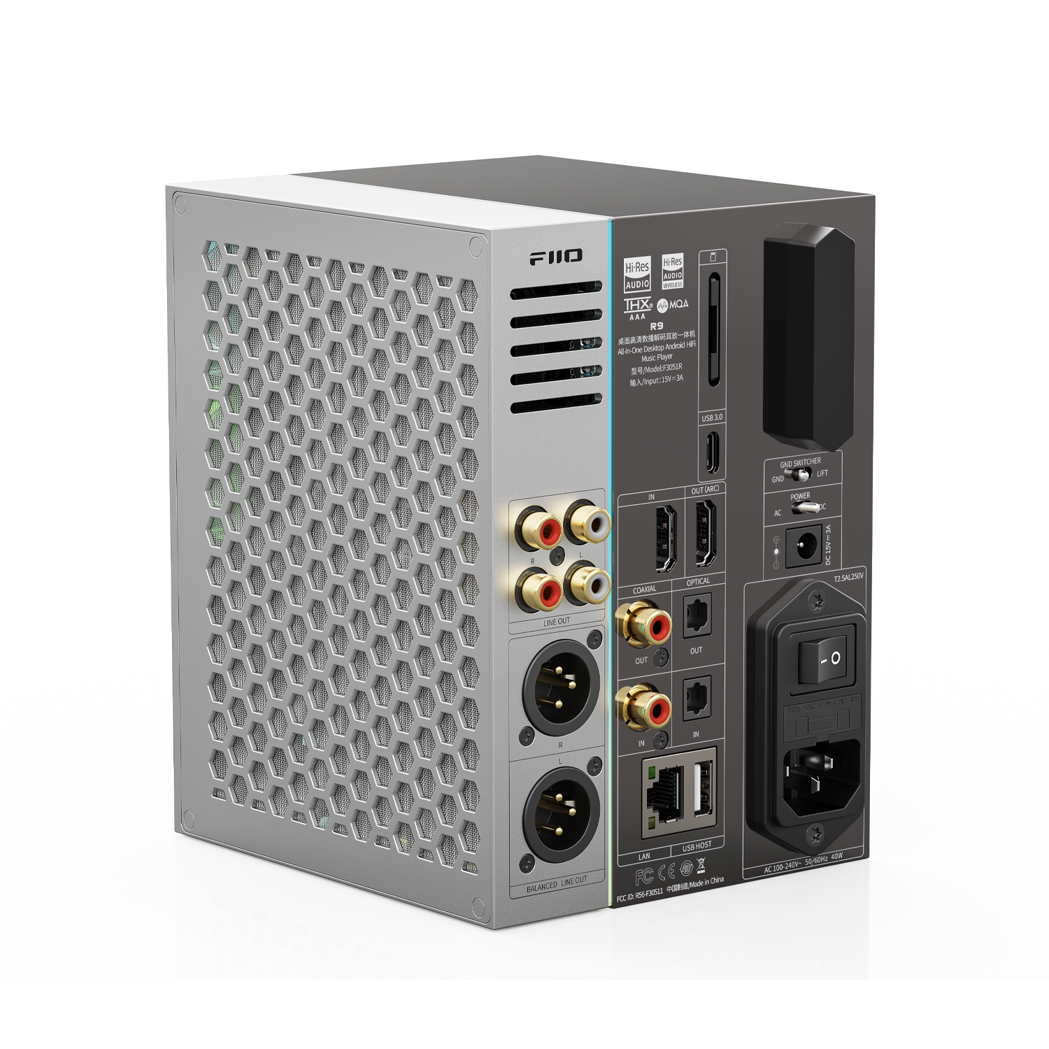 FIIO R9 - STREAMER ALL-IN-ONE - obrazek 3