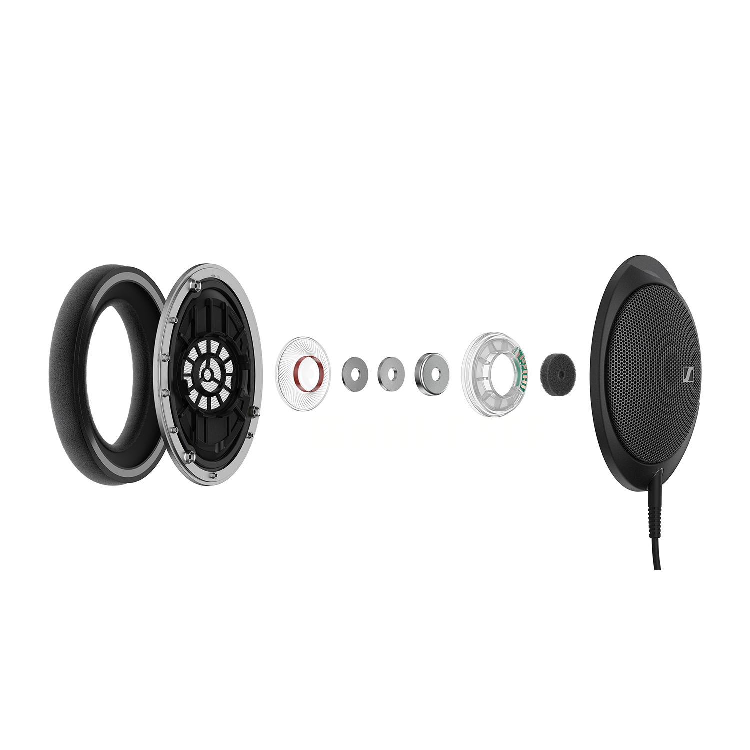 SENNHEISER HD 550 - Słuchawki nauszne otwarte - obrazek 4