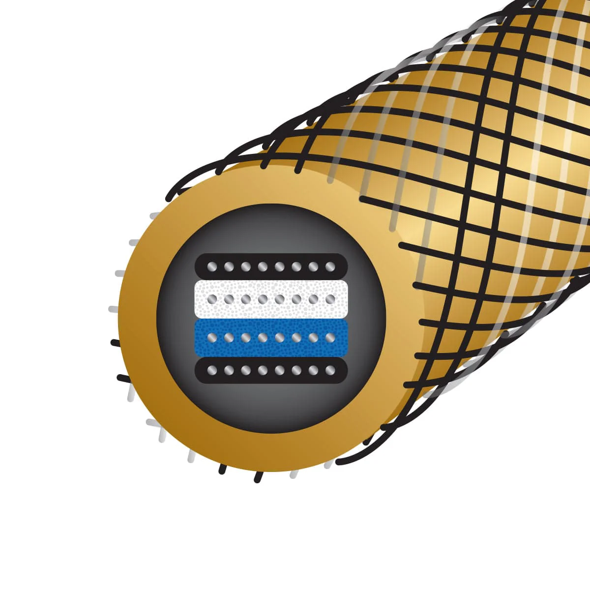 Wireworld GOLD ECLIPSE - Zworki głośnikowe (zestaw 4szt.) - SPADE-SPADE - obrazek 2