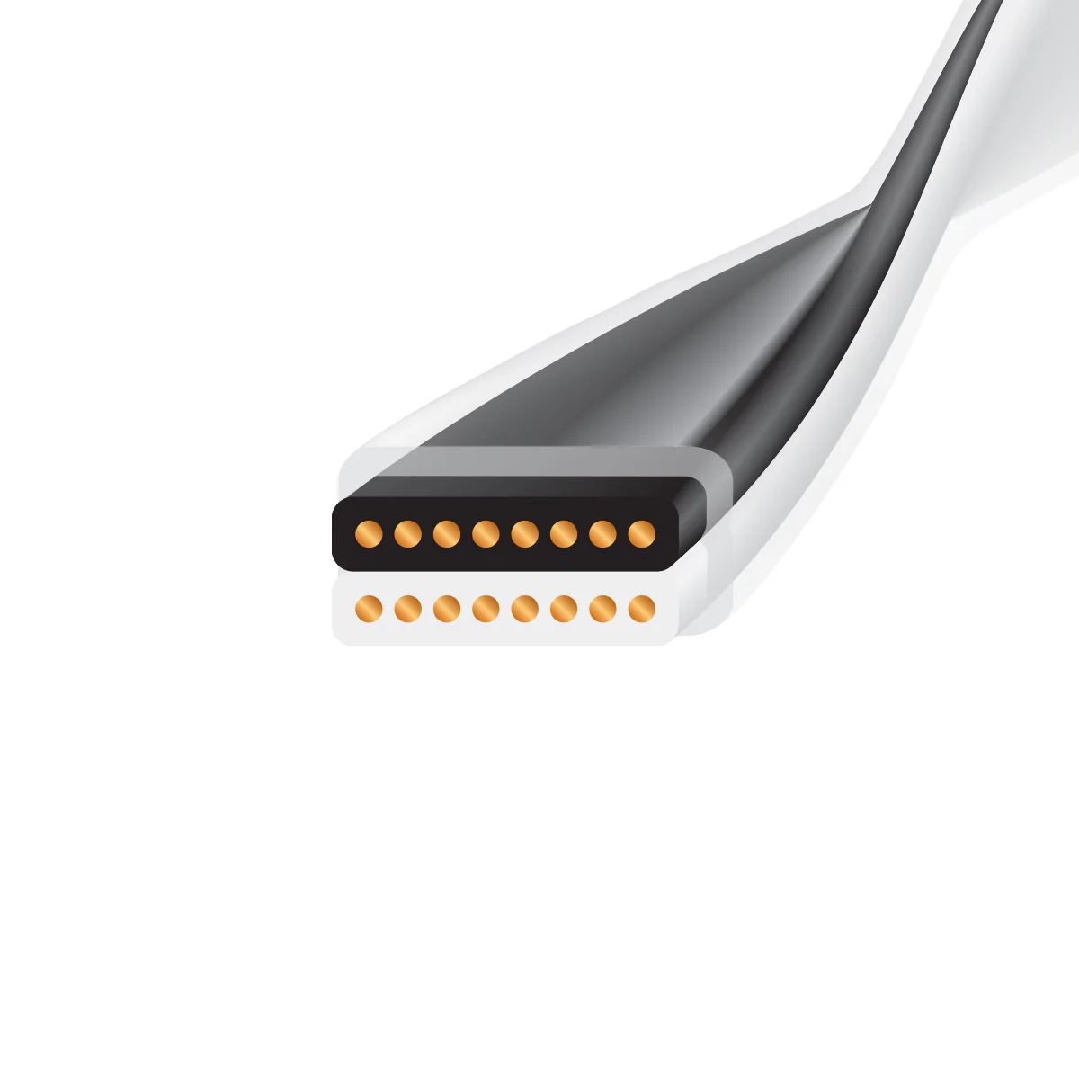 Wireworld HELICON OCC 10 - Kabel głośnikowy (HCS) (BAN-BAN) - Para - obrazek 2