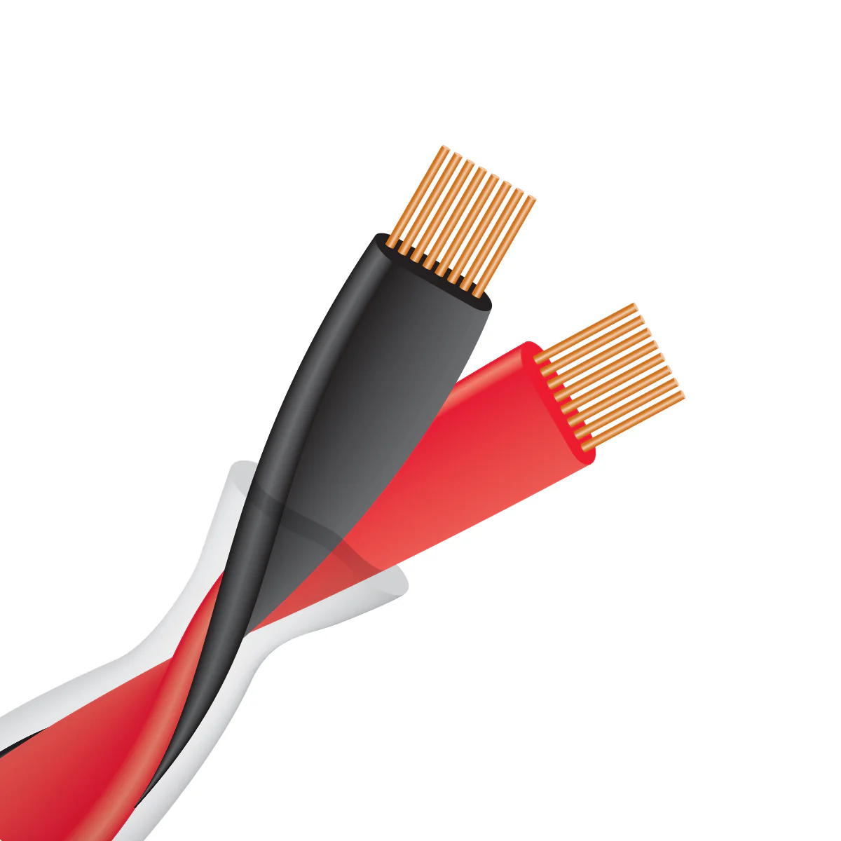 Wireworld HELICON OFC 10 - Kabel głośnikowy (HES) (BAN-BAN) - Para - obrazek 3