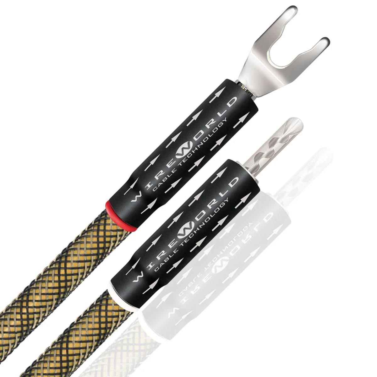 Wireworld GOLD ECLIPSE - Zworki głośnikowe (zestaw 4szt.) - SPADE-SPADE