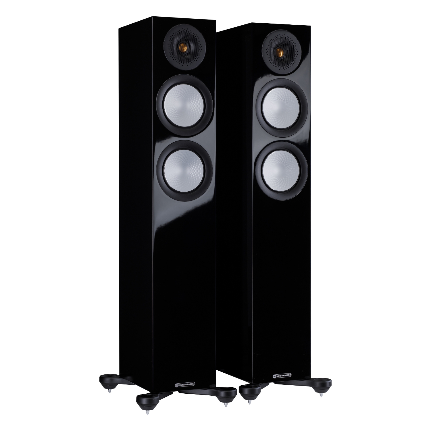 Monitor Audio SILVER 7G 200 - Kolumny podłogowe - BLACK GLOSS - Para