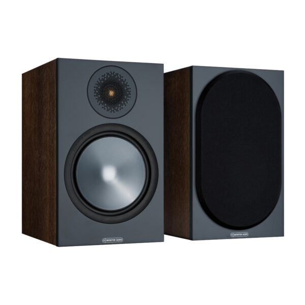 Monitor Audio BRONZE 100 - Głośniki podstawkowe - Walnut - Para