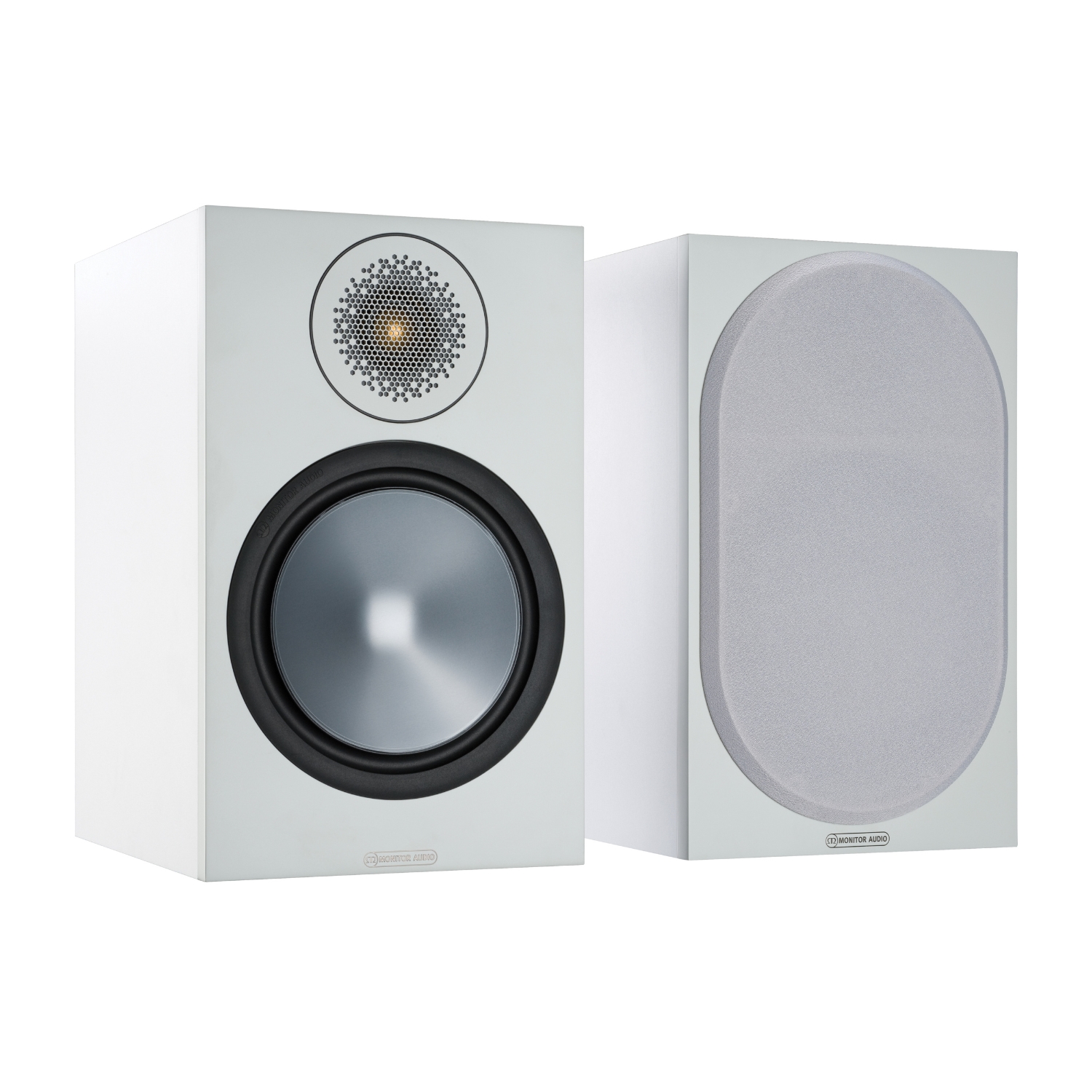 Monitor Audio BRONZE 100 - Głośniki podstawkowe - White - Para