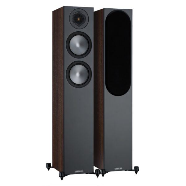Monitor Audio BRONZE 200 - Kolumny podłogowe - Walnut - Para