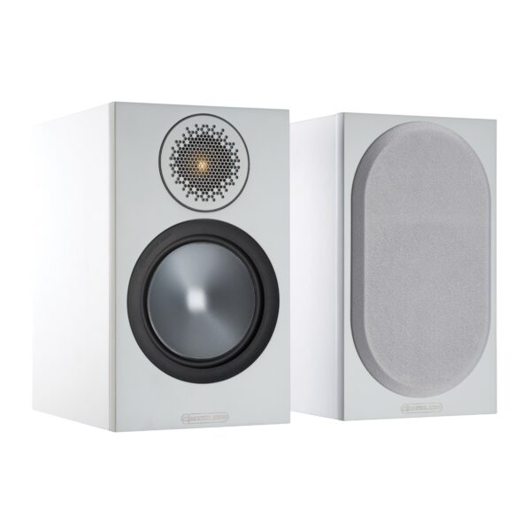 Monitor Audio BRONZE 50 - Głośniki podstawkowe - White - Para
