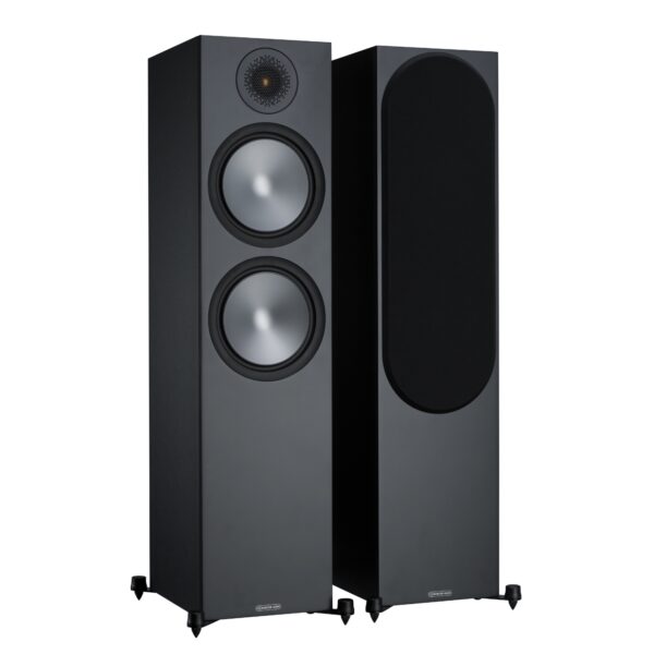 Monitor Audio BRONZE 500 - Kolumny podłogowe - BLACK - Para