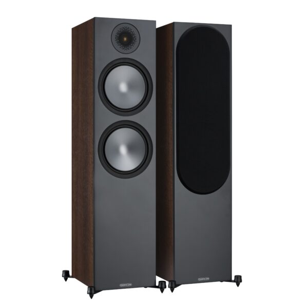 Monitor Audio BRONZE 500 - Kolumny podłogowe - Walnut - Para