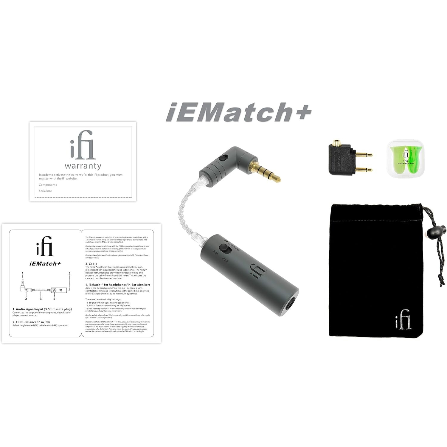 iFi Audio iEMatch+ - Reduktor szumu - obrazek 2