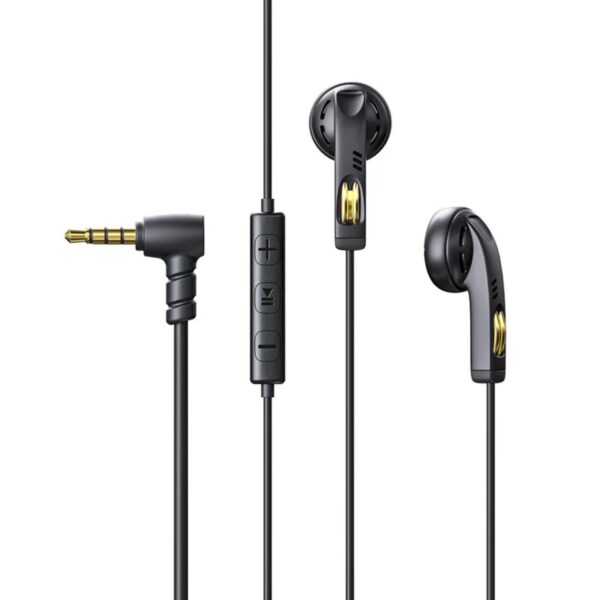 FiiO JF11 MIC - Black - Słuchawki pchełki extended bass z mikrofonem