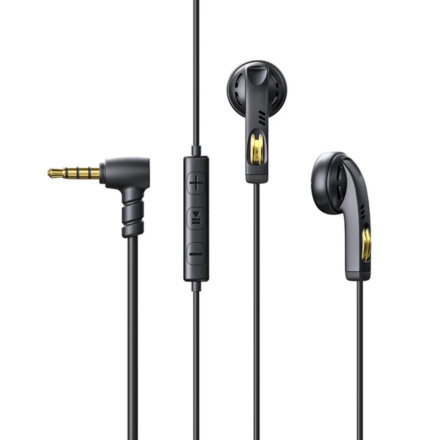 FiiO JF11 MIC - Black - Słuchawki pchełki extended bass z mikrofonem