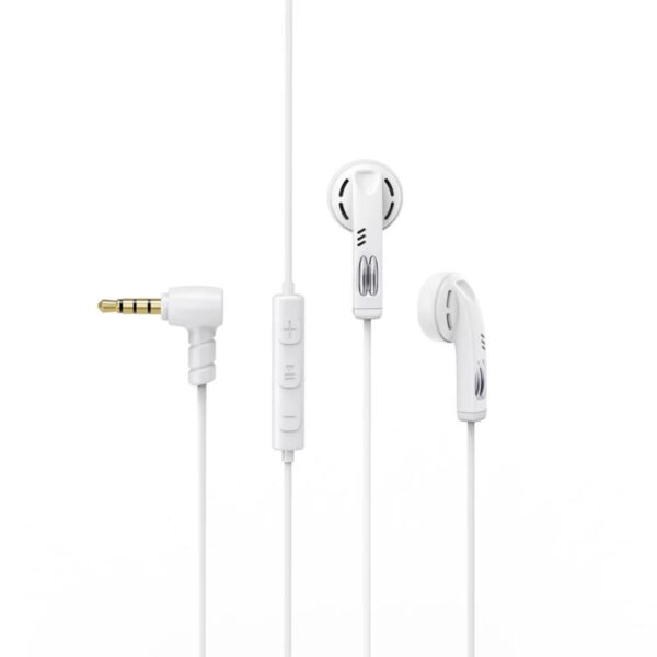 FiiO JF11 MIC - White - Słuchawki pchełki extended bass z mikrofonem