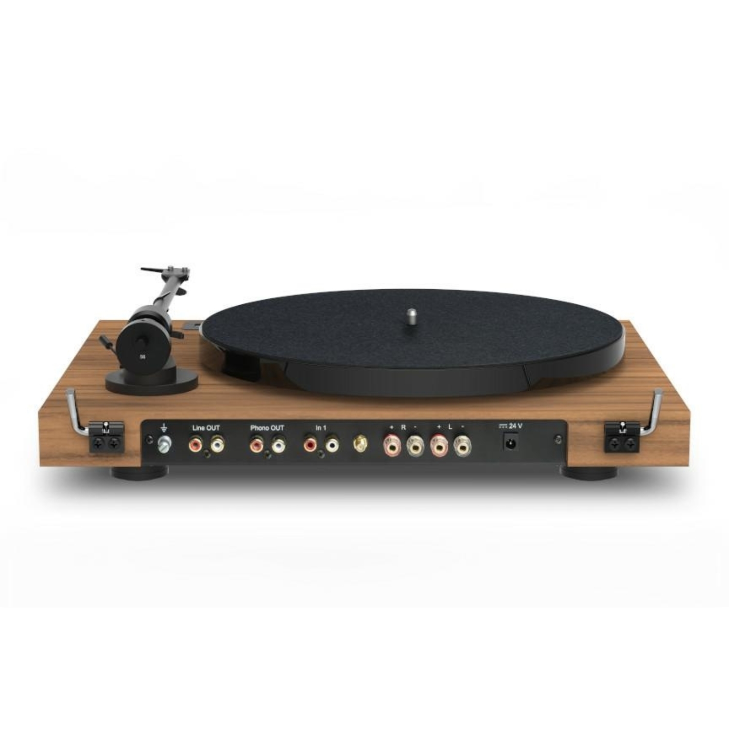 Pro-Ject JUKEBOX E1 - Gramofon all-in-one z wkładką OM5e - WALNUT - obrazek 2