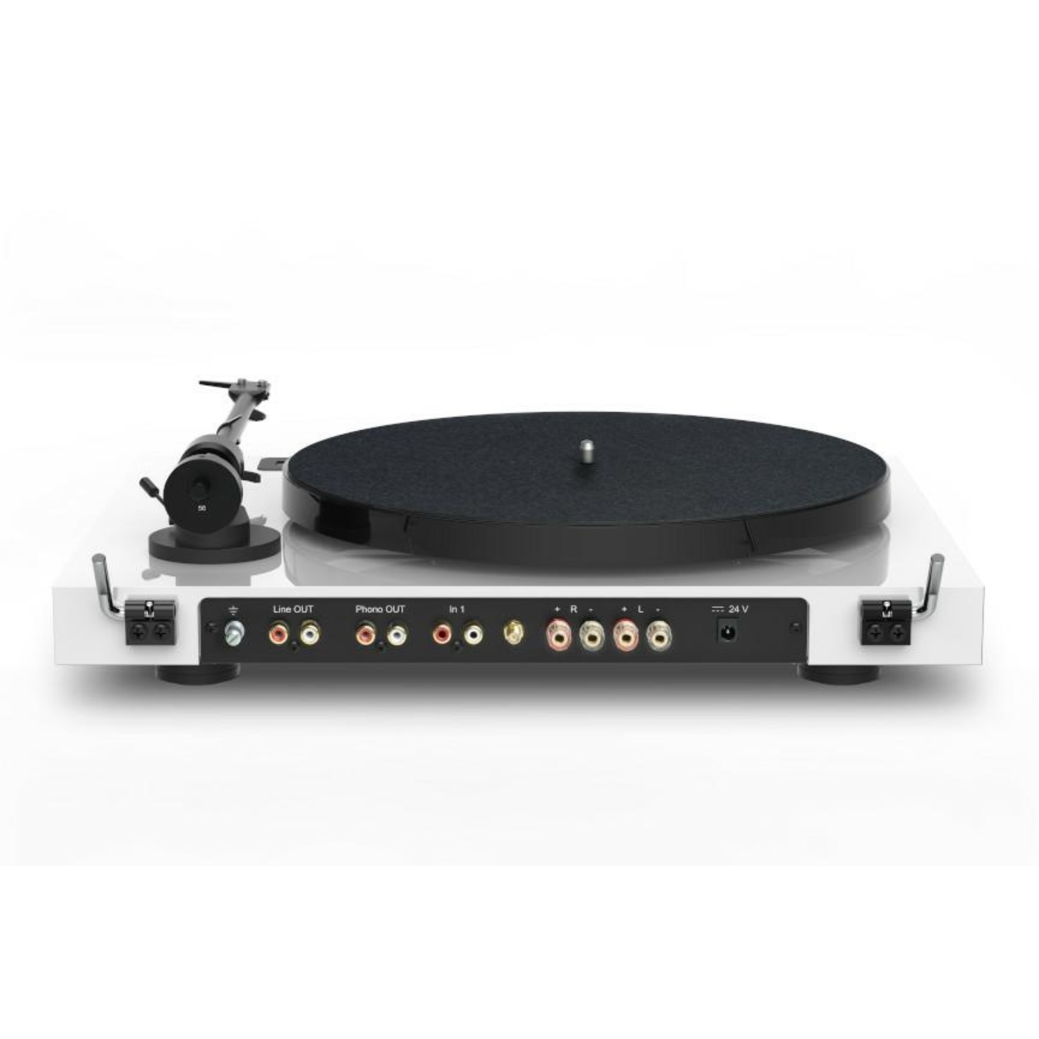 Pro-Ject JUKEBOX E1 - Gramofon all-in-one z wkładką OM5e - WHITE - obrazek 2