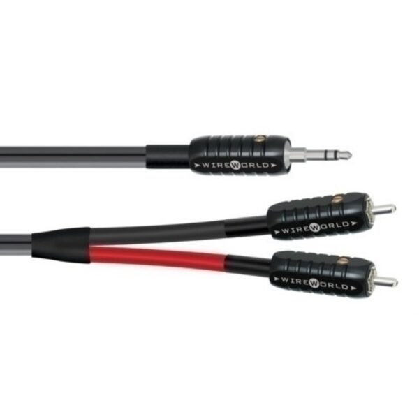 Wireworld NANO-SILVER ECLIPSE - Interkonekt Mini Jack - 2 RCA (SEN)