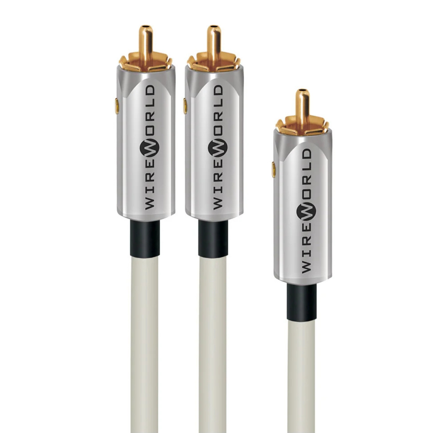 Wireworld SOLSTICE 10 - Kabel subwooferowy "Y" 1x RCA - 2x RCA (SSW)