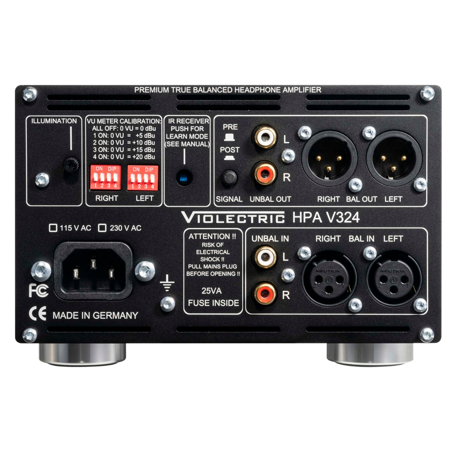 Violectric HPA V324 - Analogowy wzmacniacz słuchawkowy - obrazek 2