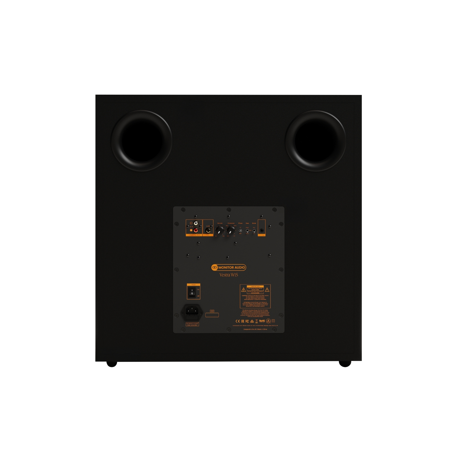 Monitor Audio VESTRA W15 - Subwoofer aktywny - BLACK - obrazek 2