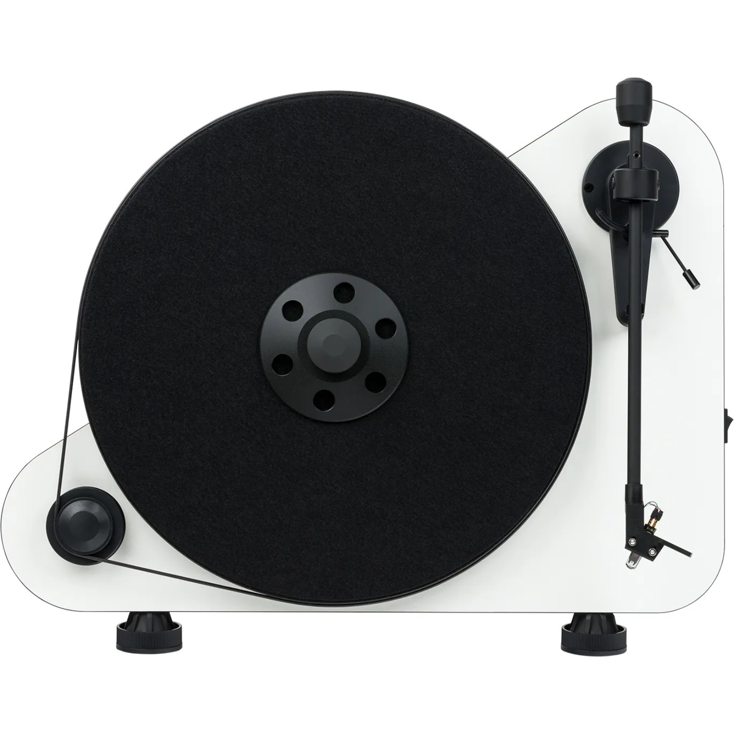 Pro-Ject VT-E R - Gramofon wertykalny z wkładką OM5e - WHITE
