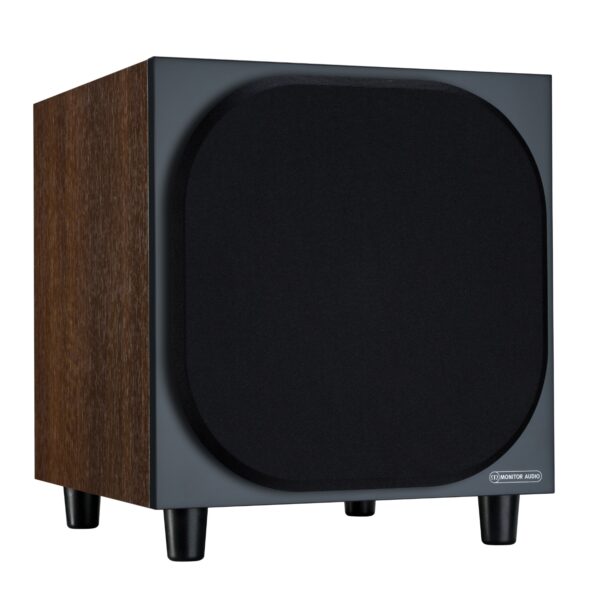 Monitor Audio BRONZE W10 - Subwoofer aktywny - Walnut