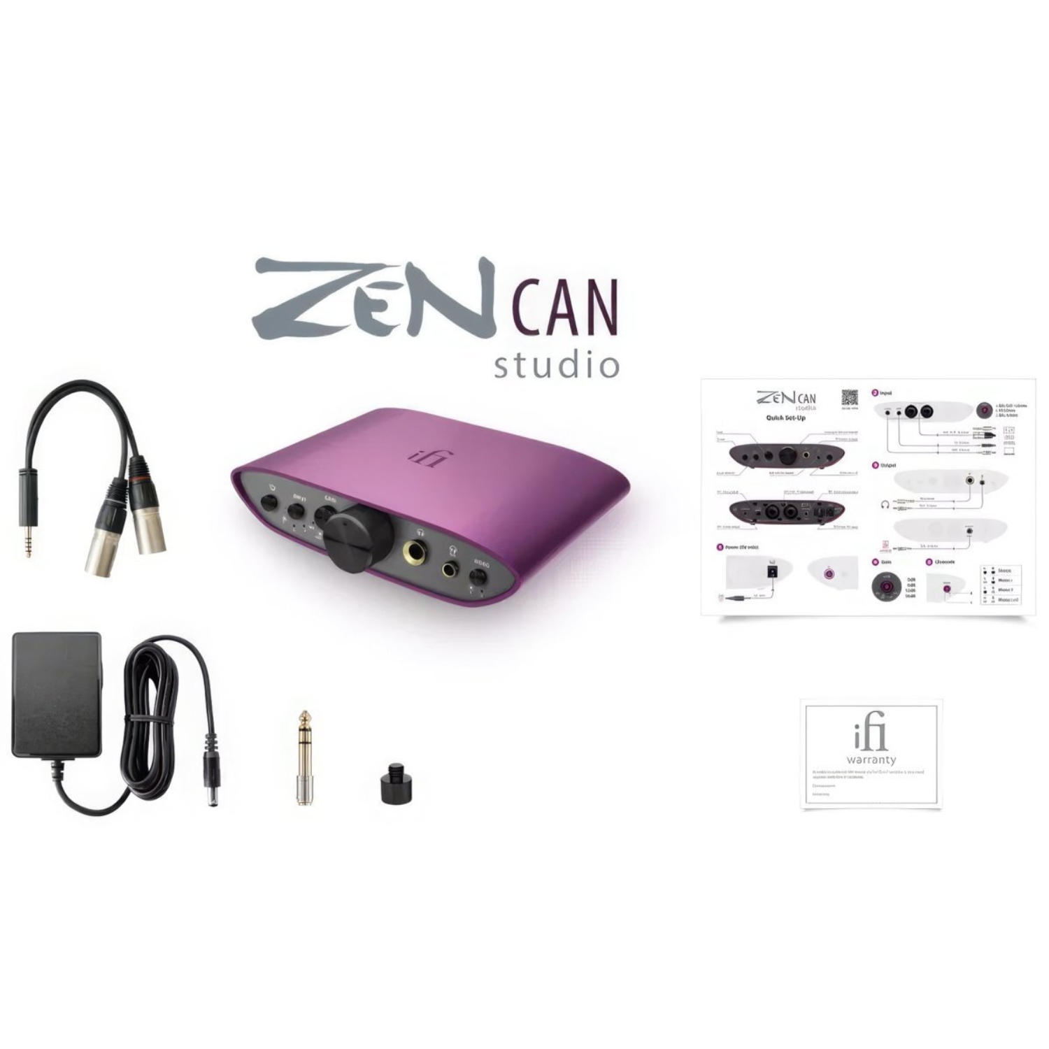 iFi Audio ZEN CAN Studio - Wzmacniacz słuchawkowy z PRE - obrazek 2