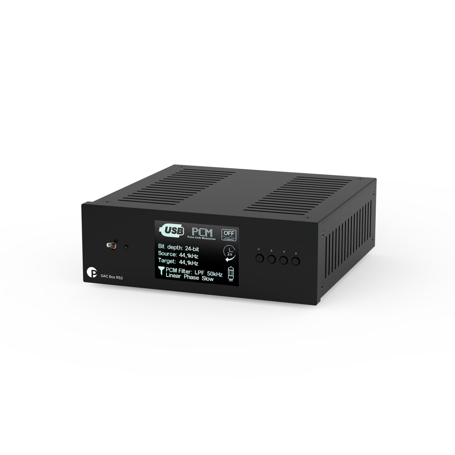 Pro-Ject DAC BOX RS2 - Przetwornik cyfrowo-analogowy - BLACK