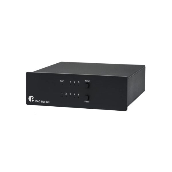 Pro-Ject DAC BOX S2+ - Przetwornik cyfrowo-analogowy - BLACK