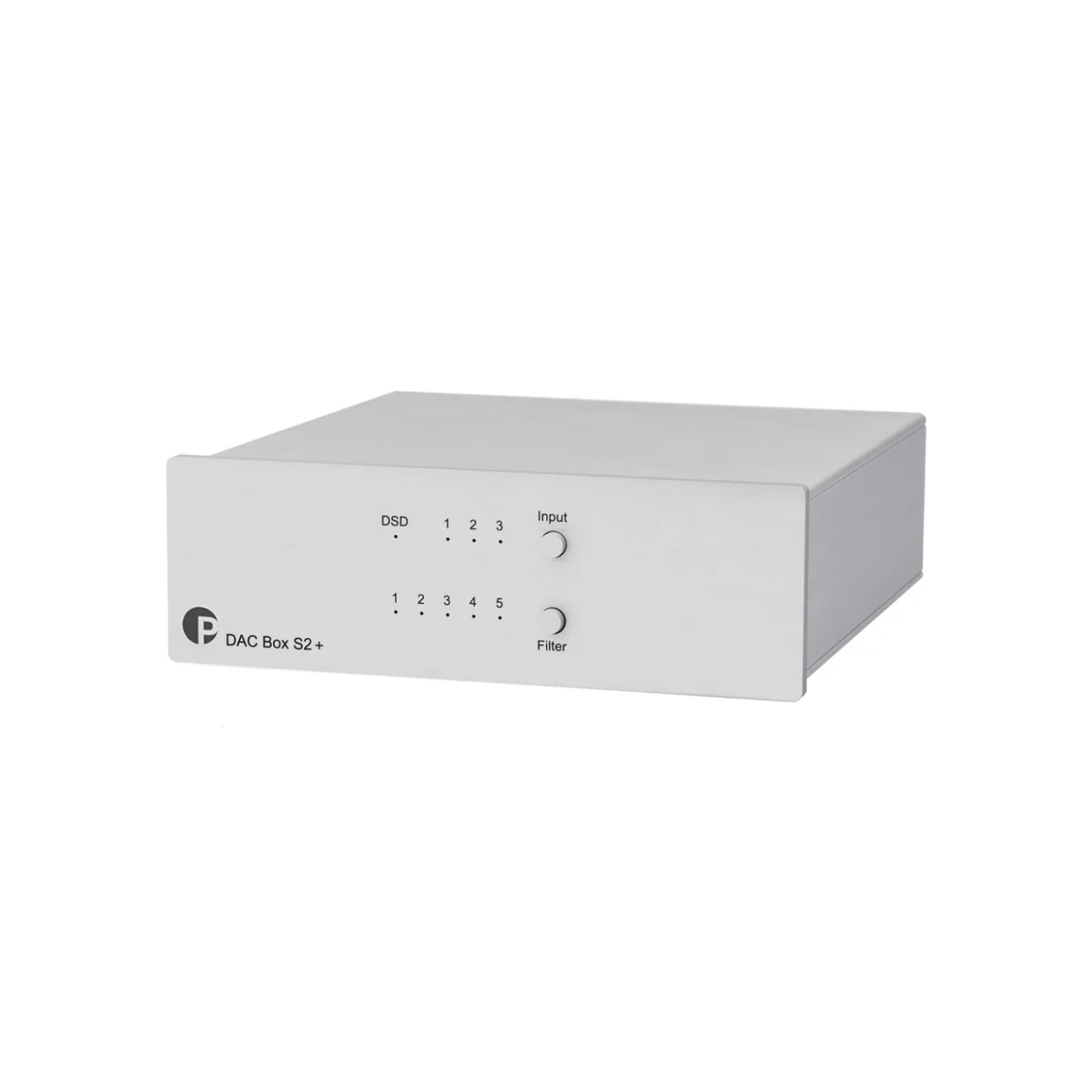 Pro-Ject DAC BOX S2+ - Przetwornik cyfrowo-analogowy - Silver