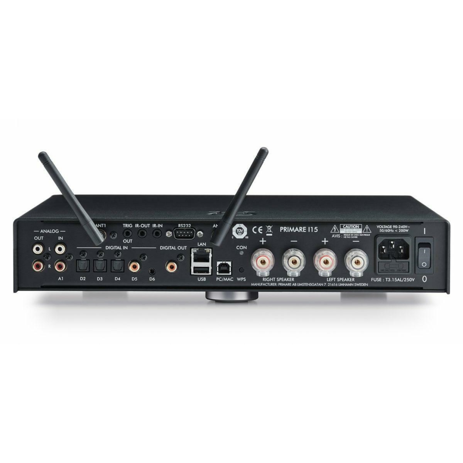 Primare I15 PRISMA MKII - Wzmacniacz zintegrowany ze streamerem - obrazek 2