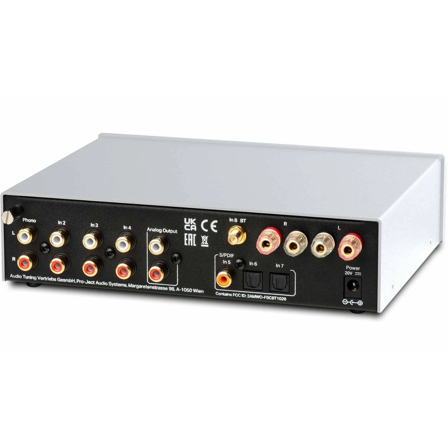 Pro-Ject MAIA S3- Wzmacniacz zintegrowany - Silver - obrazek 2