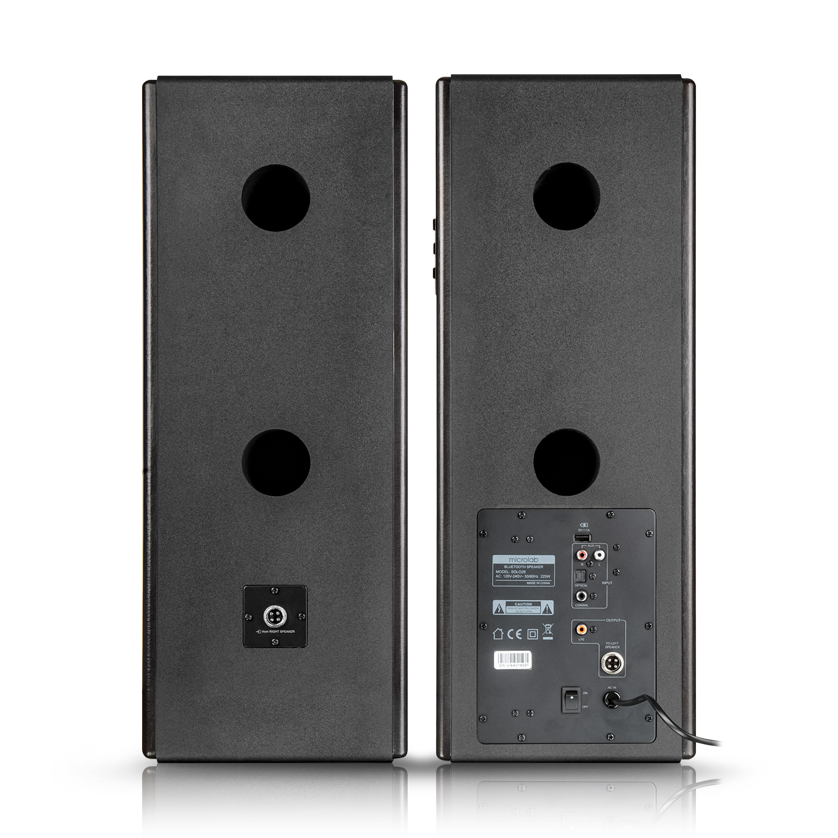 Microlab Solo 29 - Zestaw głośników 2.0 z Bluetooth - obrazek 3