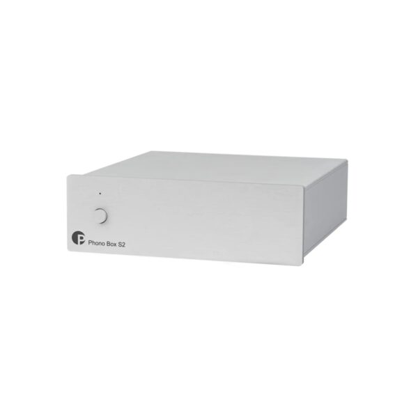 Pro-Ject PHONO BOX S2 - Przedwzmacniacz gramofonowy MM/MC - SILVER