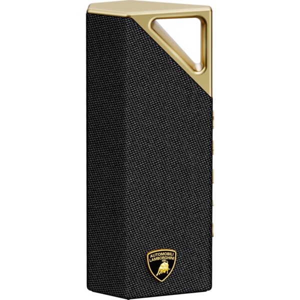 Bugani Brief - Przenośny głośnik Bluetooth Premium Lamborghini Limited edition - Black Gold