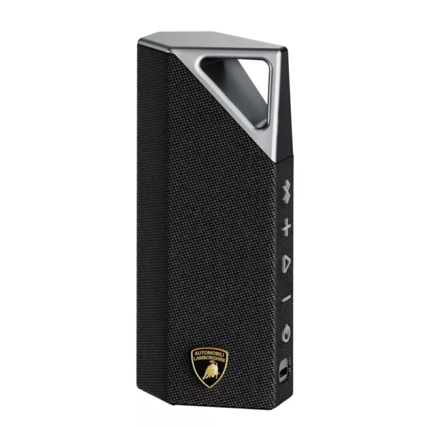Bugani Brief - Przenośny głośnik Bluetooth Premium Lamborghini Limited edition - Black silver