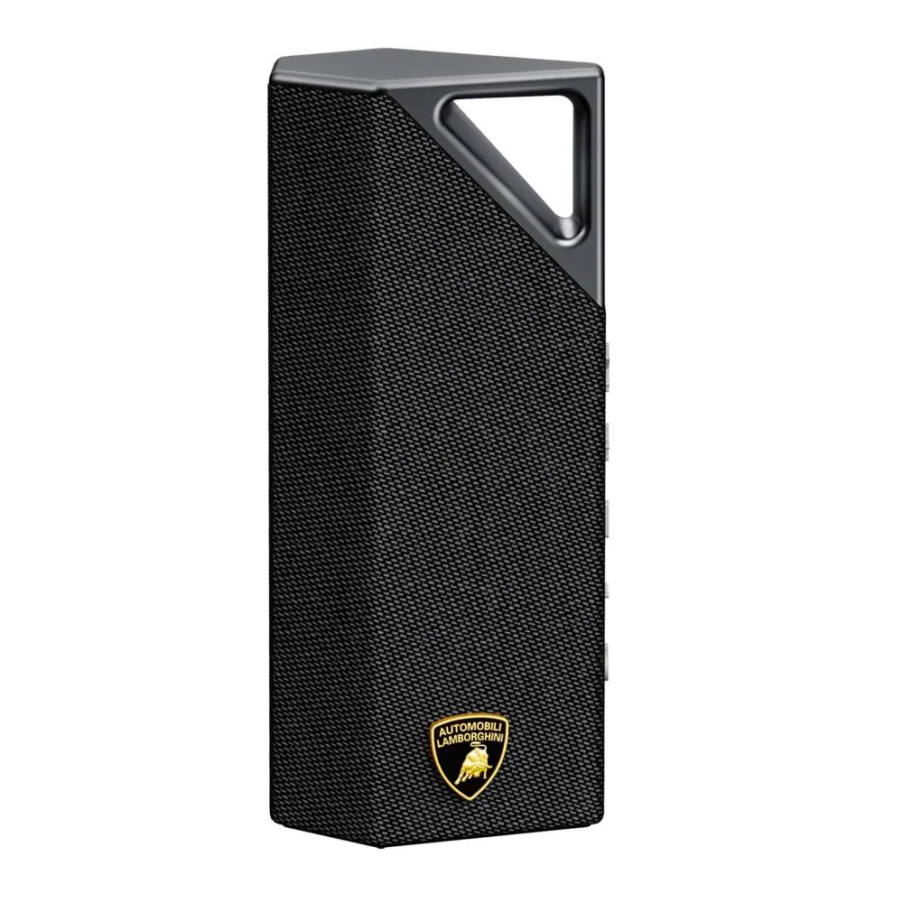 Bugani Brief - Przenośny głośnik Bluetooth Premium Lamborghini Limited edition - Black silver - obrazek 2