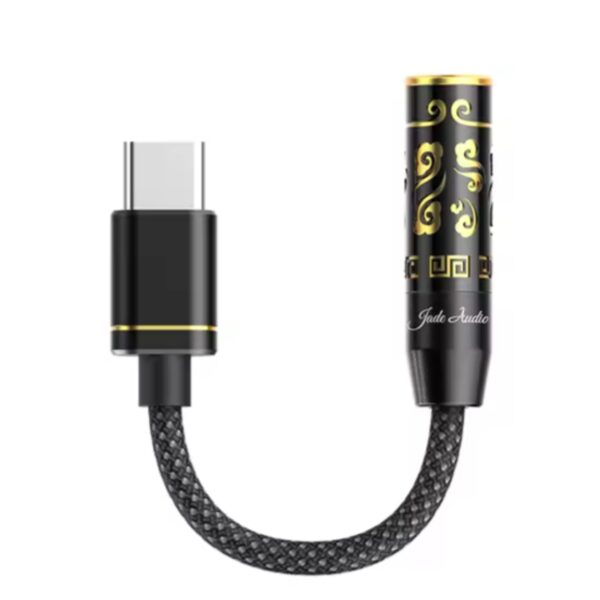 FiiO Jiezi B - Słuchawkowy DAC/AMP 4.4mm - Black gold