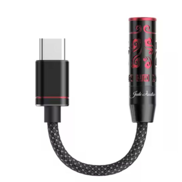 FiiO Jiezi B - Słuchawkowy DAC/AMP 4.4mm - Black red