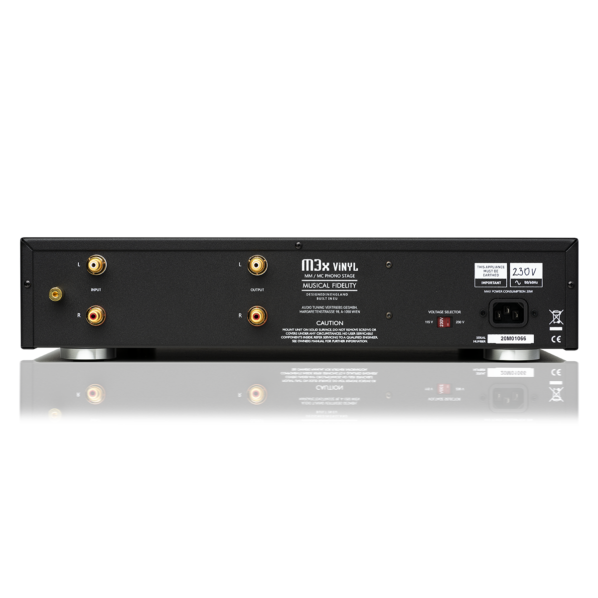 Musical Fidelity M3X Vinyl - Przedwzmacniacz gramofonowy - Silver - obrazek 2