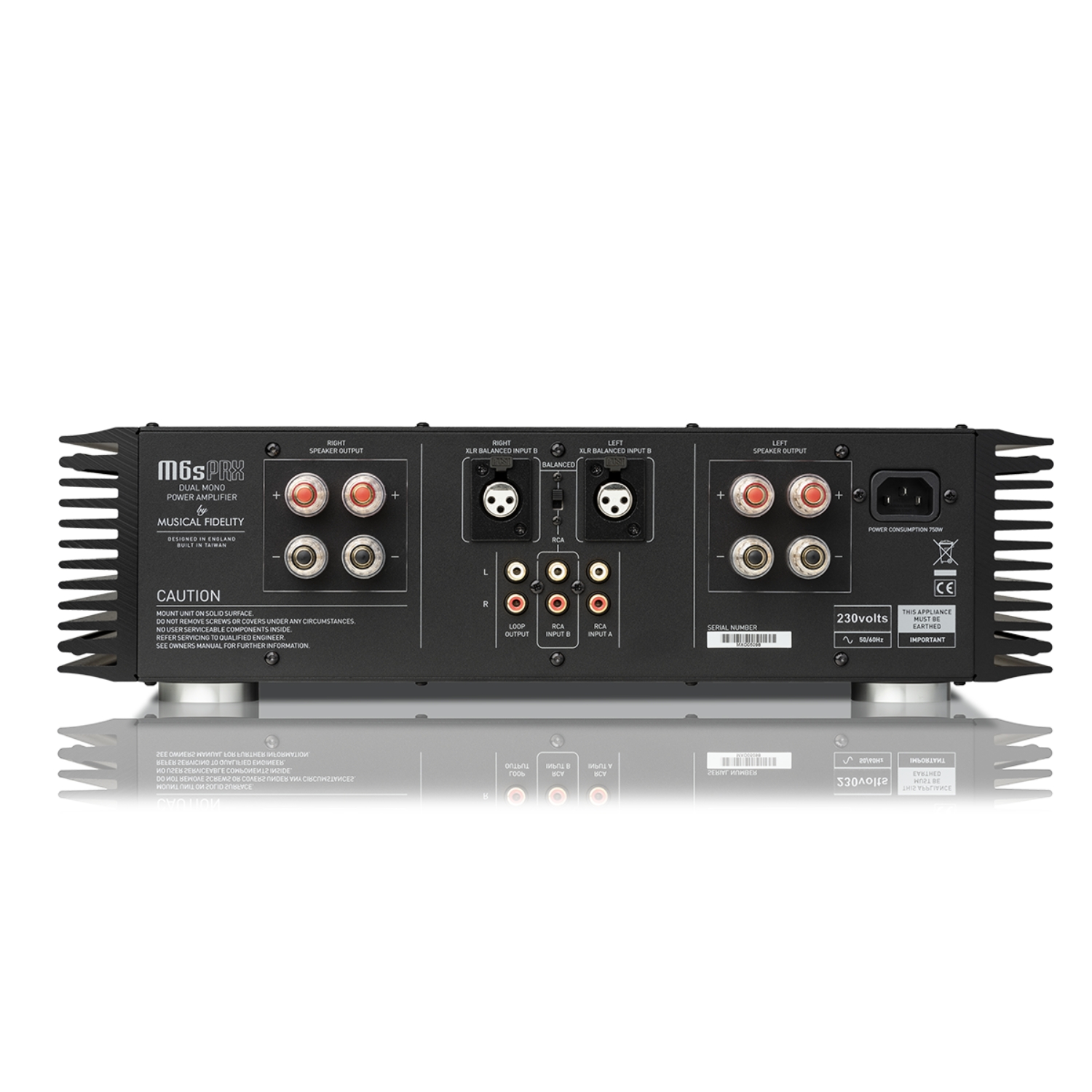 Musical Fidelity M6S PRX - Końcówka mocy - Black - obrazek 2