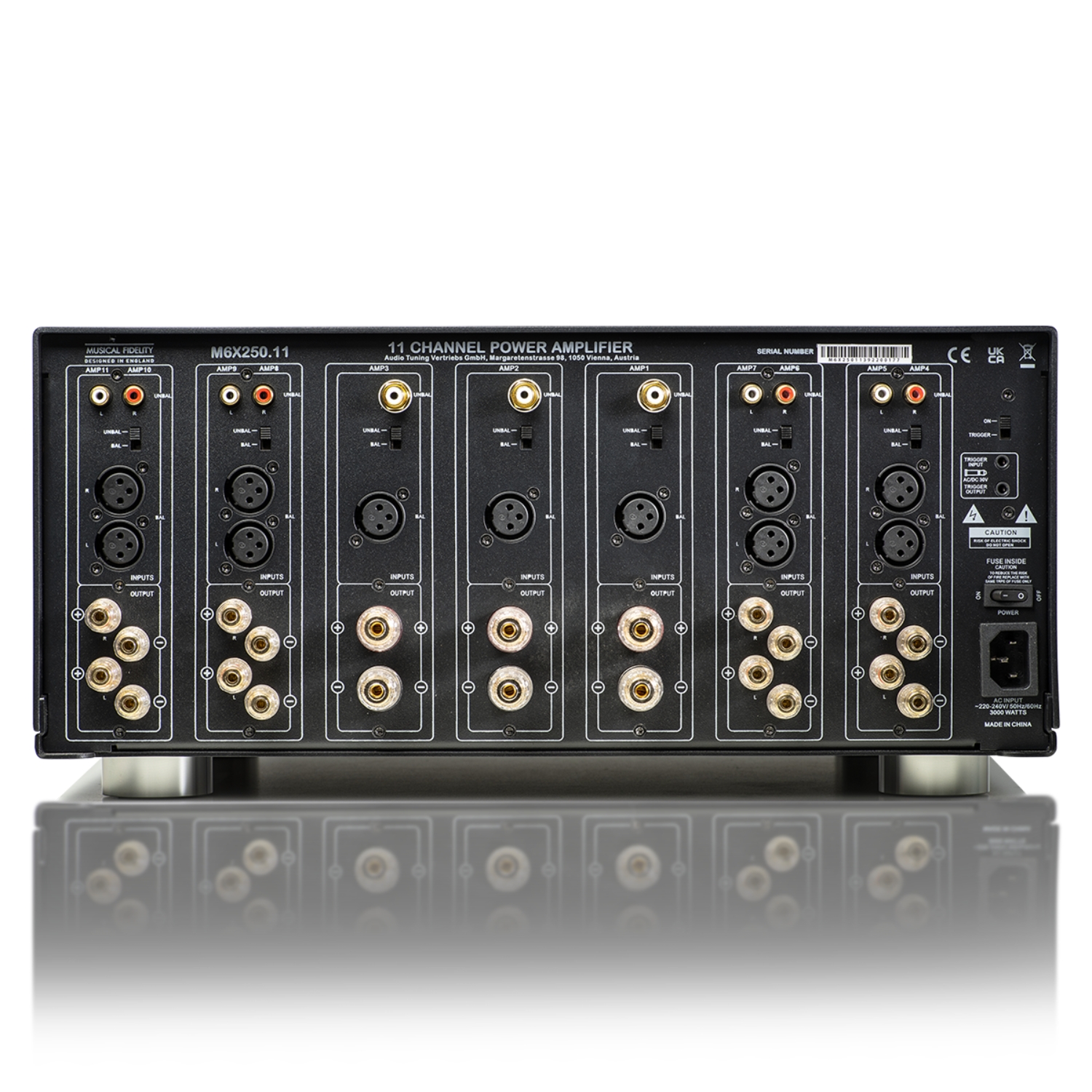 Musical Fidelity M6x 250.11 - Końcówka mocy - Black - obrazek 2