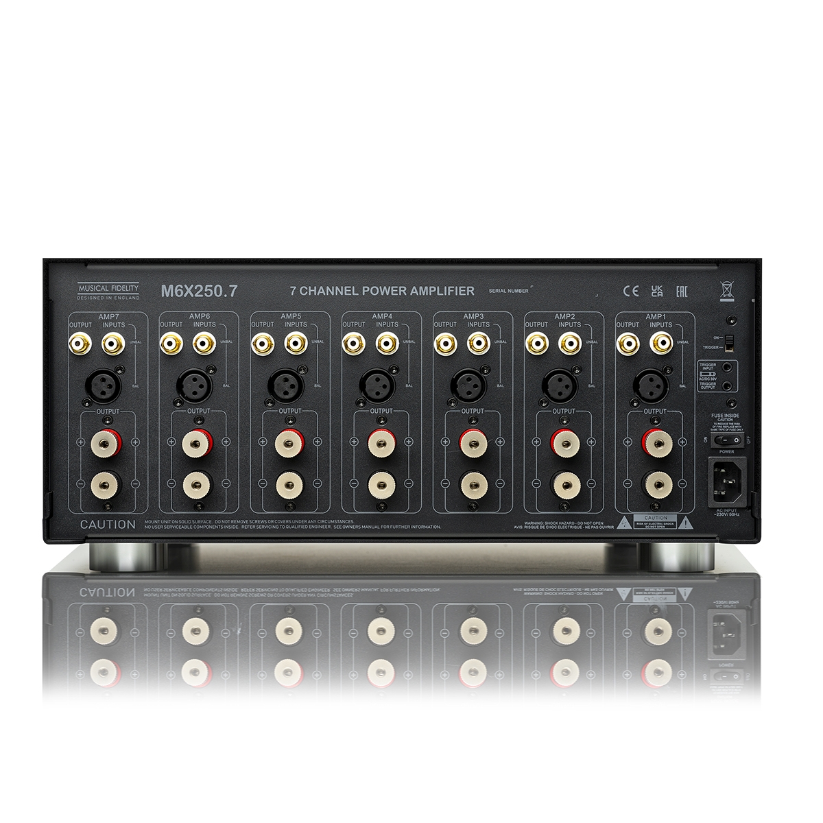 Musical Fidelity M6x 250.7 - Końcówka mocy - Black - obrazek 2