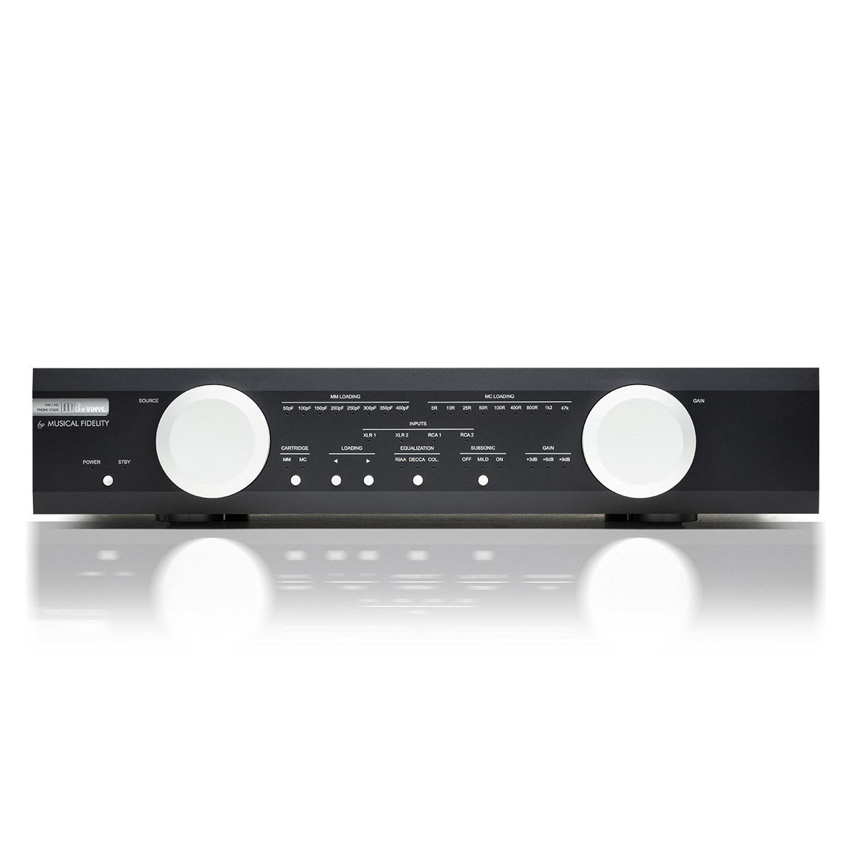 Musical Fidelity M8x Vinyl - Przedwzmacniacz gramofonowy - Black