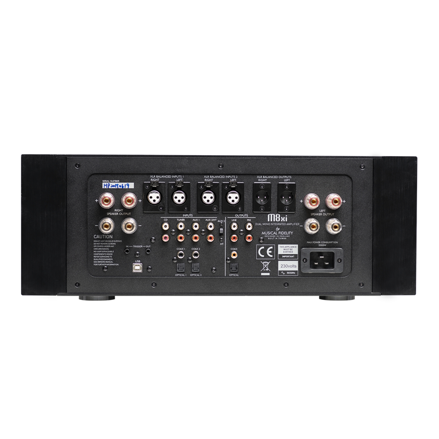 Musical Fidelity M8xi - Wzmacniacz zintegrowany - Silver - obrazek 2