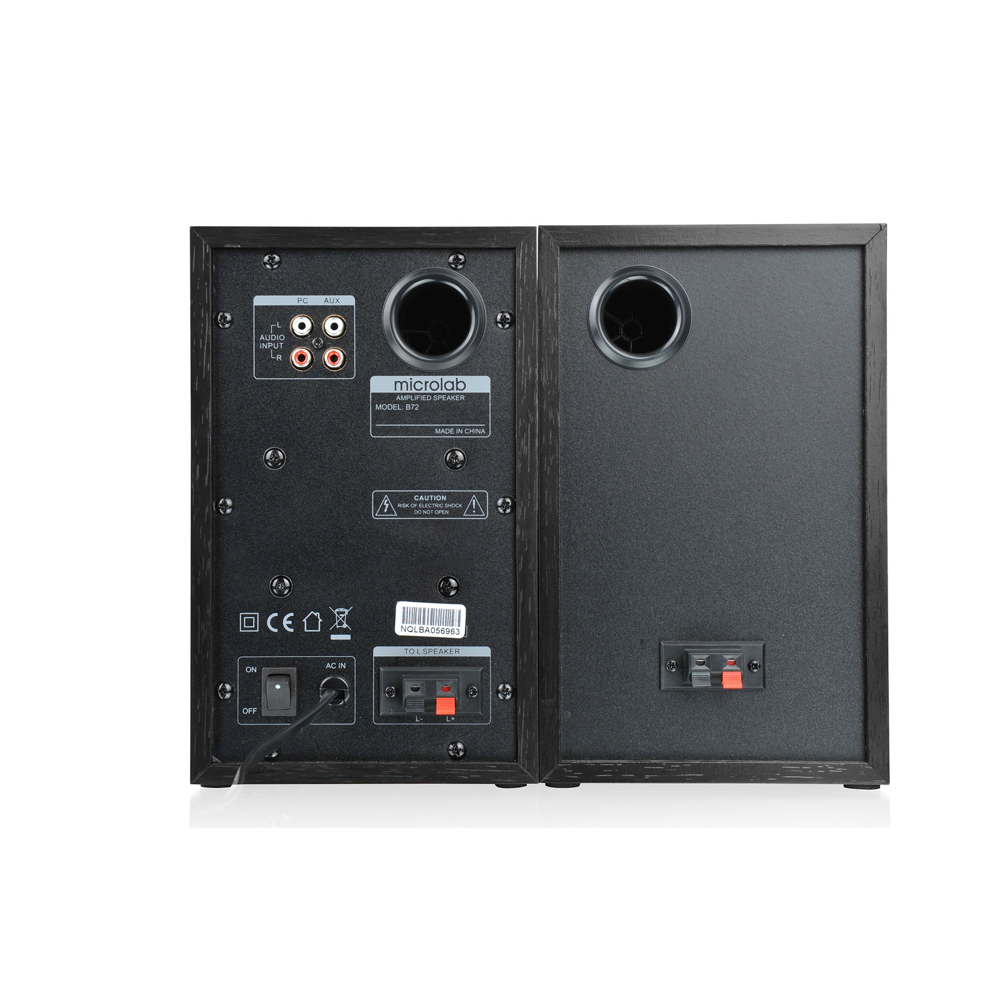 Microlab B72 - Zestaw głośników 2.0 - Black - obrazek 2