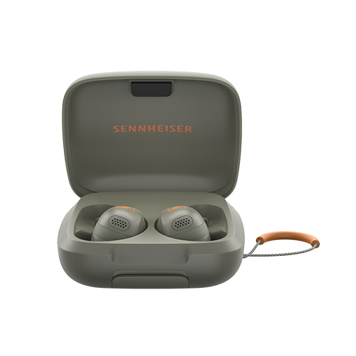 Sennheiser Momentum Sport - Słuchawki dokanałowe sportowe - Burned olive