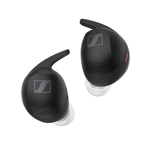 Sennheiser Momentum Sport - Słuchawki dokanałowe sportowe - Polar black - obrazek 3